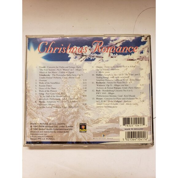 CD ""Christimas Romance " Classical Music 1998 United Audio Entertainment Ltd - Picture 2 of 2
